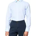 Seidensticker Herren Business Kent Businesshemd, Blau
