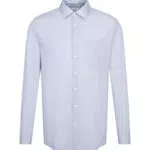 Seidensticker Herren Regular Kent Business Shirt, Blau