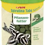 sera Spirulina Tabs Nature 100 ml - Hafttabletten mit 24 % Spirulina für eine gesunde Verdauung und Vitalität