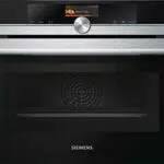 Siemens CM676G0S1 iQ700 Mikrowelle / 1000 W / 45 L Garraum / activeClean Selbstreinigungs-Automatik / Edelstahl