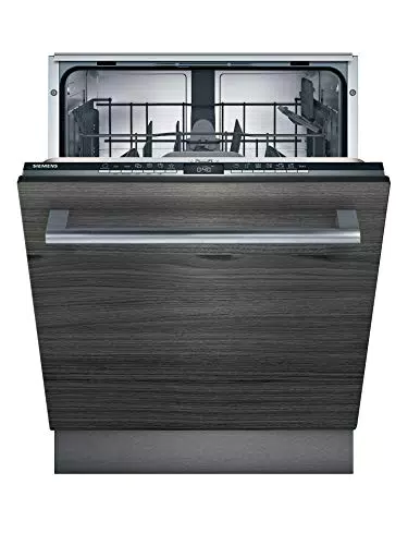 Siemens SN63HX36TE iQ300 Vollintegrierter Geschirrspüler / E / 92 kWh / 12 MGD / Smart Home kompatibel via Home Connect / varioSpeed Plus / Oberkorb mit rackMatic