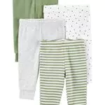 Simple Joys by Carter's Baby Jungen Strukturierte Hosen im 4er-Pack