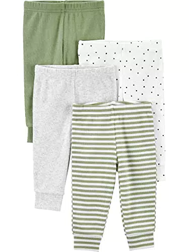 Simple Joys by Carter's Baby Jungen Strukturierte Hosen im 4er-Pack