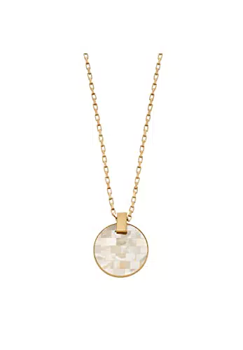 Skagen Halskette Für Frauen Agnethe, B: 457mm Gold Edelstahl Halskette