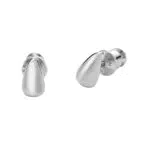Skagen Ohrringe Für Frauen Kariana, Länge: 8mm, Breite: 4.5mm Silberne Edelstahl-Ohrringe