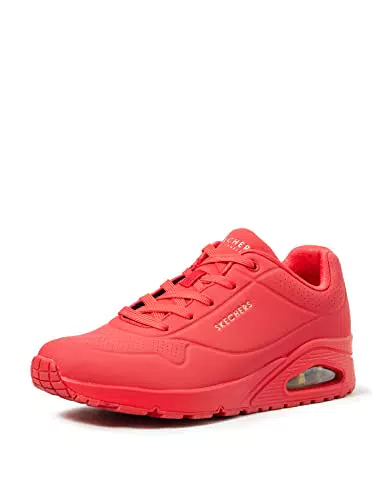 Skecher Street UNO Stand ON AIR Sneakers Women Rot, Schuhgröße: