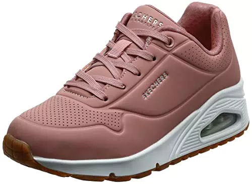 Skechers Damen 73690-ros_40 sneakers, Rose Durabuck
