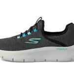 Skechers Damen Go Walk Flex Lucy Sneaker, Schwarz