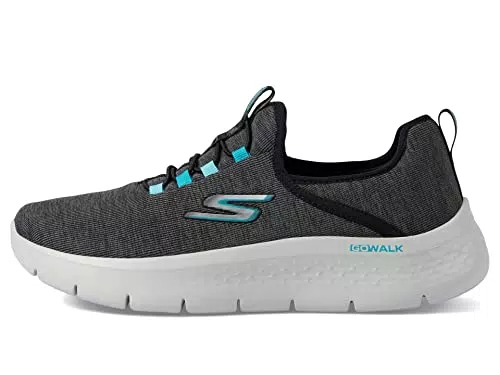 Skechers Damen Go Walk Flex Lucy Sneaker, Schwarz