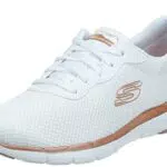 Skechers Damen Sneaker, Weiches, flachgestricktes Netzgewebe