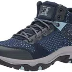 Skechers Damen Trego Out of HERE Walking-Schuh, Navy & Light Blue Knit/Hotmelt