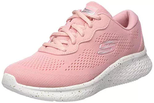 Skechers Mädchen 149990 Ros Sportschuhe, Rosen Netzbesatz