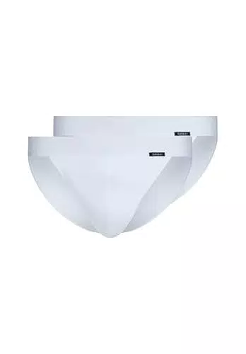SKINY Herren Tanga Cotton Retro G-String, Weiß, XXL