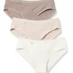 sloggi Damen 24/7 Weekend Hipster C3P Slip, Skin - Dark Combination