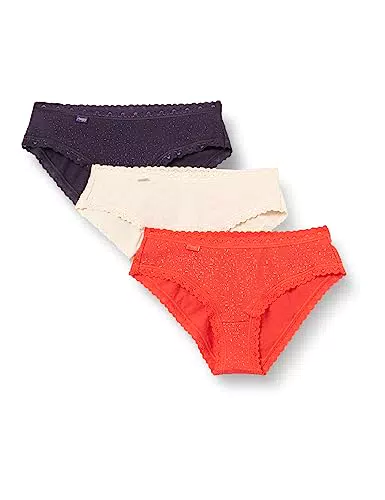 sloggi Damen 24/7 Weekend Holiday C3P Hipster, Multi-Colour