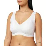 sloggi Damen ZERO Feel Bralette EX Bustier, White, XS