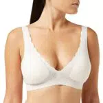 sloggi Damen ZERO Feel Lace Bralette Bustier, Angora