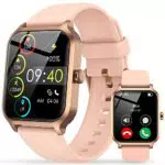 Smartwatch Damen mit Telefonfunktion - 1.83 Zoll Touchscreen Smart Watch Whatsapp Funktion|Fitness Tracker|IP68 Wasserdicht|Herzfrequenzmonitor|Schlafmonitor|Schrittzähler|Fitnessuhr für Android iOS