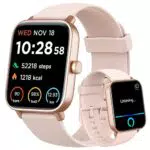 Smartwatch Damen mit Telefonfunktion Alexa Integriert 1.8 Fitnessuhr 100+ Sportmodi