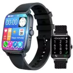 Smartwatch mit Telefonfunktion, 2022 Fitnessuhr 1.9 Touchscreen Fitness Tracker