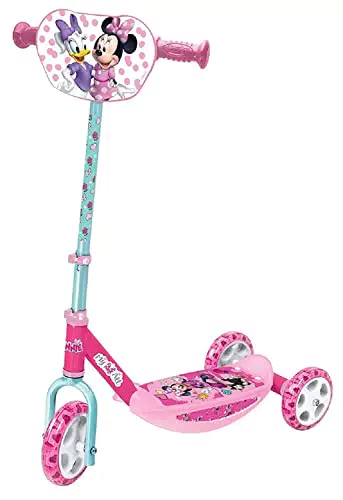 Smoby - Minnie Roller - 3 Rädriger Scooter, höhenverstellbaren Lenker