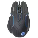 snakebyte S04 Gaming Maus - Offiziell lizenzierte FC Schalke 04 LED Gaming Mouse für PC
