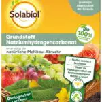 Solabiol Grundstoff Natriumhydrogencarbonat, natürliche Abwehr von Pilzkrankheiten an Pflanzen