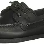 Sperry Herren A/O 2-Eye Lea. Black Bootsschuhe