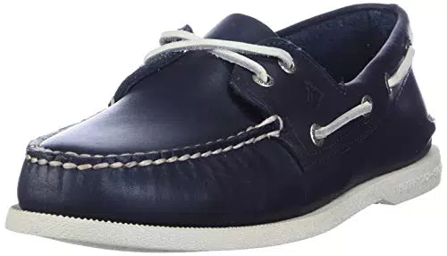 Sperry Herren A/o 2-Eye Leather Bootsschuh, Marine