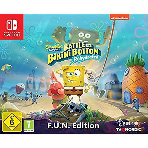 Spongebob Schwammkopf: Battle for Bikini Bottom - Rehydrated - F.U.N. Edition - Nintendo Switch