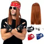 Spooktacular Creations 90er Jahre Rocker Kit mit Perücke