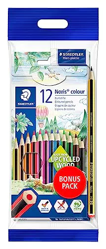 STAEDTLER Buntstifte Noris colour, rutschfeste Soft-Oberfläche