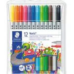 STAEDTLER Doppelfasermaler Noris Club, stabile, eindrucksichere Spitze