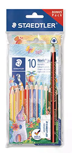 STAEDTLER Jumbo Buntstifte Noris Club, erhöhte Bruchfestigkeit