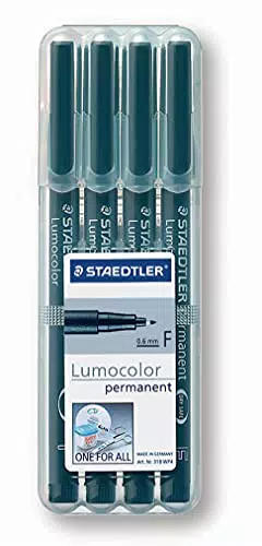 STAEDTLER permanenter Universalstift Lumocolor, wisch- und wasserfest