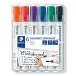 STAEDTLER Whiteboard Marker Lumocolor, trocken und rückstandsfrei abwischbar von Whiteboards