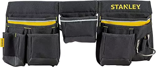 Stanley Werkzeuggürtel verstellbar mit Nageltaschen