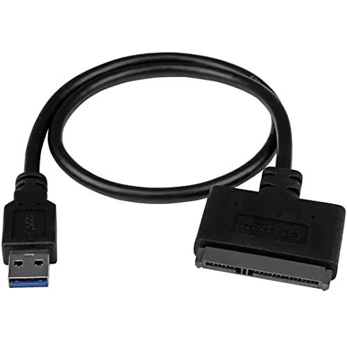 StarTech.com USB 3.1 auf 2, 5" SATA III Adapter Kabel mit UASP - USB 3.1 zu SATA SSD/HDD Konverter / Adapterkabel