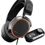 SteelSeries Arctis Pro GameDAC Gaming-Headset zertifizierte hochauflösende Audioqualität ESS Sabre DAC - Schwarz