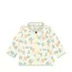 Steiff Baby - Jungen Fleecejacke Fleece Jacke, Eggnog