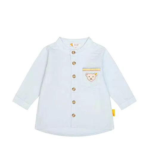 Steiff Baby - Jungen Langarm Hemd, Omphalodes, 62 EU
