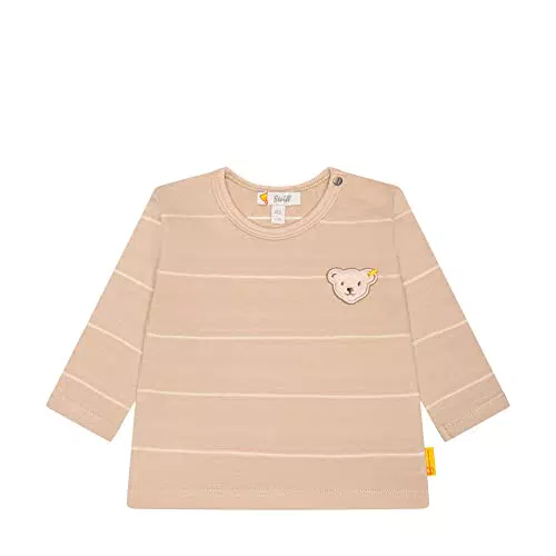 Steiff Baby - Jungen T-shirt Langarm T Shirt, Doeskin