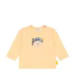 Steiff Baby - Jungen T-shirt Langarm T Shirt, Peach Fuzz