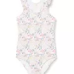 Steiff Mädchen L002314602 Badeanzug, Bright White, 104 EU