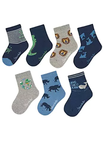 Sterntaler Baby Jungen Baby Socken Söckchen 7er Box - Socken Baby