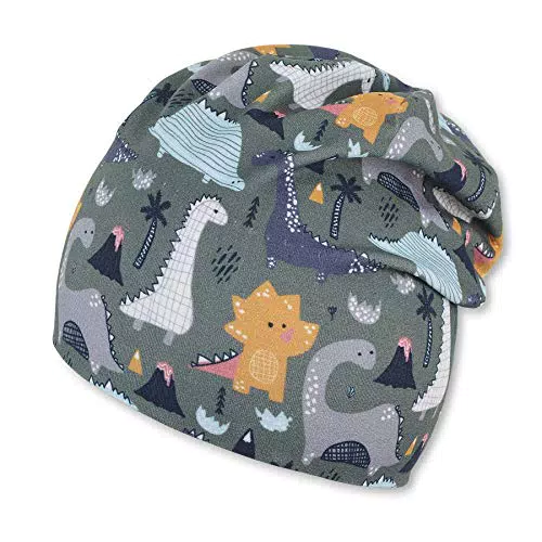 Sterntaler Baby - Jungen jumpsuit Beanie M tze, Dunkelgrün