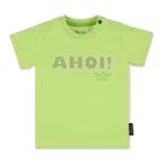 Sterntaler Baby-Jungen Kurzarm AHOI T-Shirt, hellgrün