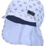 Sterntaler Baby Jungen Schirmmütze Baby Schirmmütze Nackenschutz Anker - Schirmmütze Baby