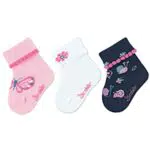 Sterntaler Baby Mädchen Baby Socken Baby-Söckchen 3er Pack - Socken Baby