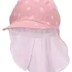 Sterntaler Baby Mädchen Schirmmütze Baby Schirmmütze Nackenschutz Punkte - Schirmmütze Baby